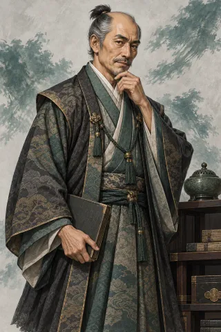 本多正信原創武將插畫