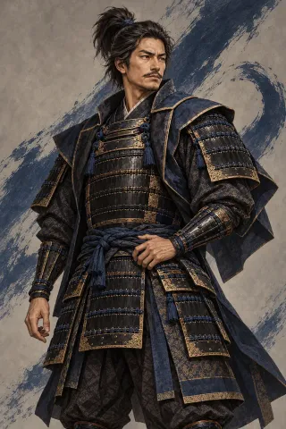 前田利家原創武將插畫