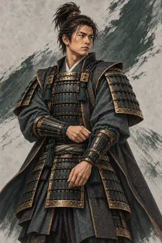 榊原康政原創武將插畫