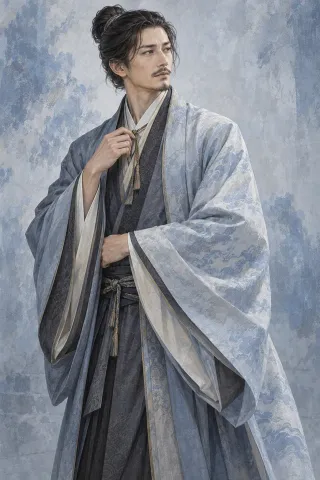 樋口兼豐原創武將插畫