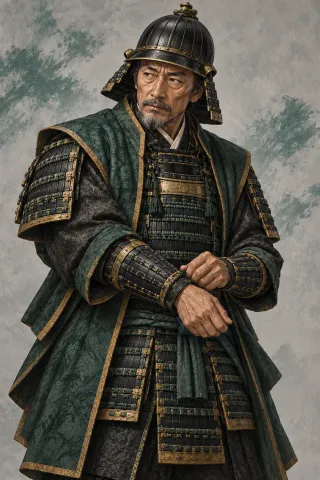 酒井忠次原創武將插畫