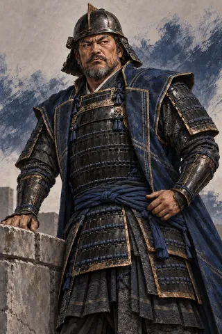 柴田勝家原創武將插畫