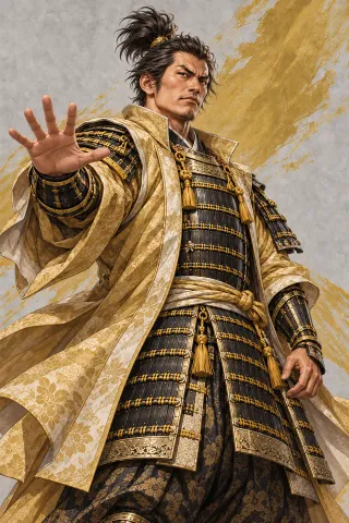 福島正則原創武將插畫