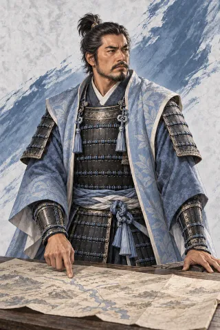 太田資正原創武將插畫