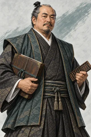 大久保長安原創武將插畫