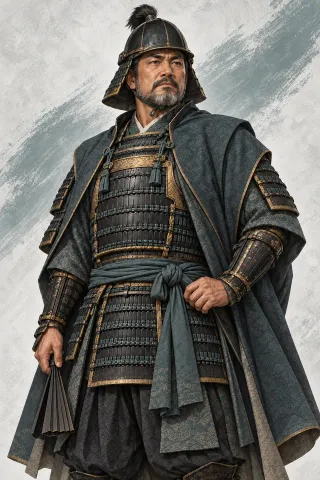 高力清長原創武將插畫