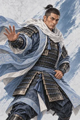 小島彌太郎原創武將插畫