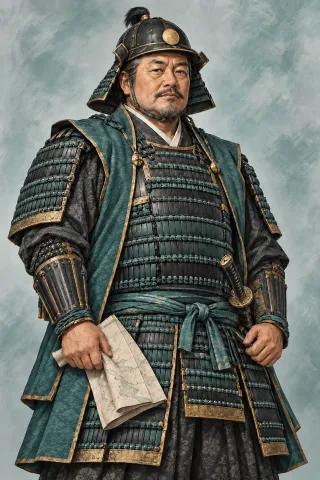 德川家康原創武將插畫